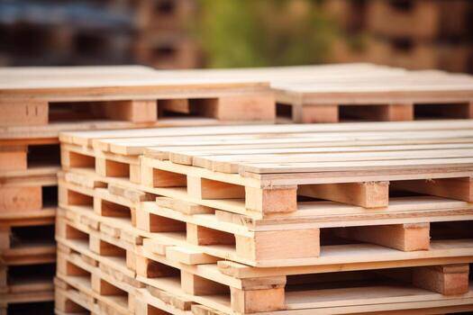 Wooden Pallets for Industrial Packaging and Export