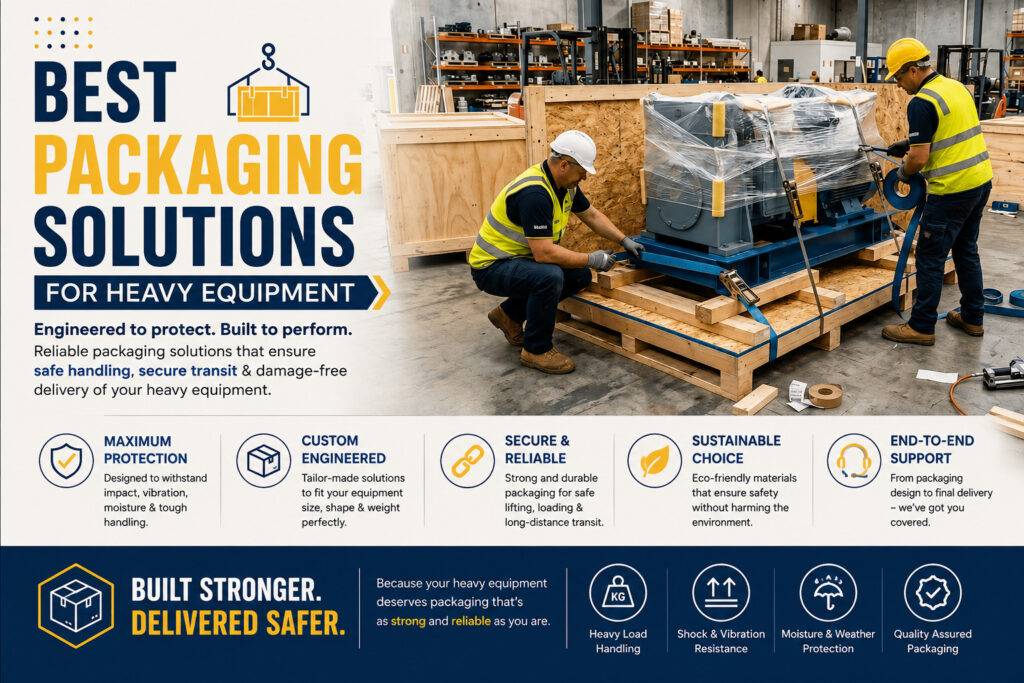 Best Packaging Solutions for Heavy Equipment
