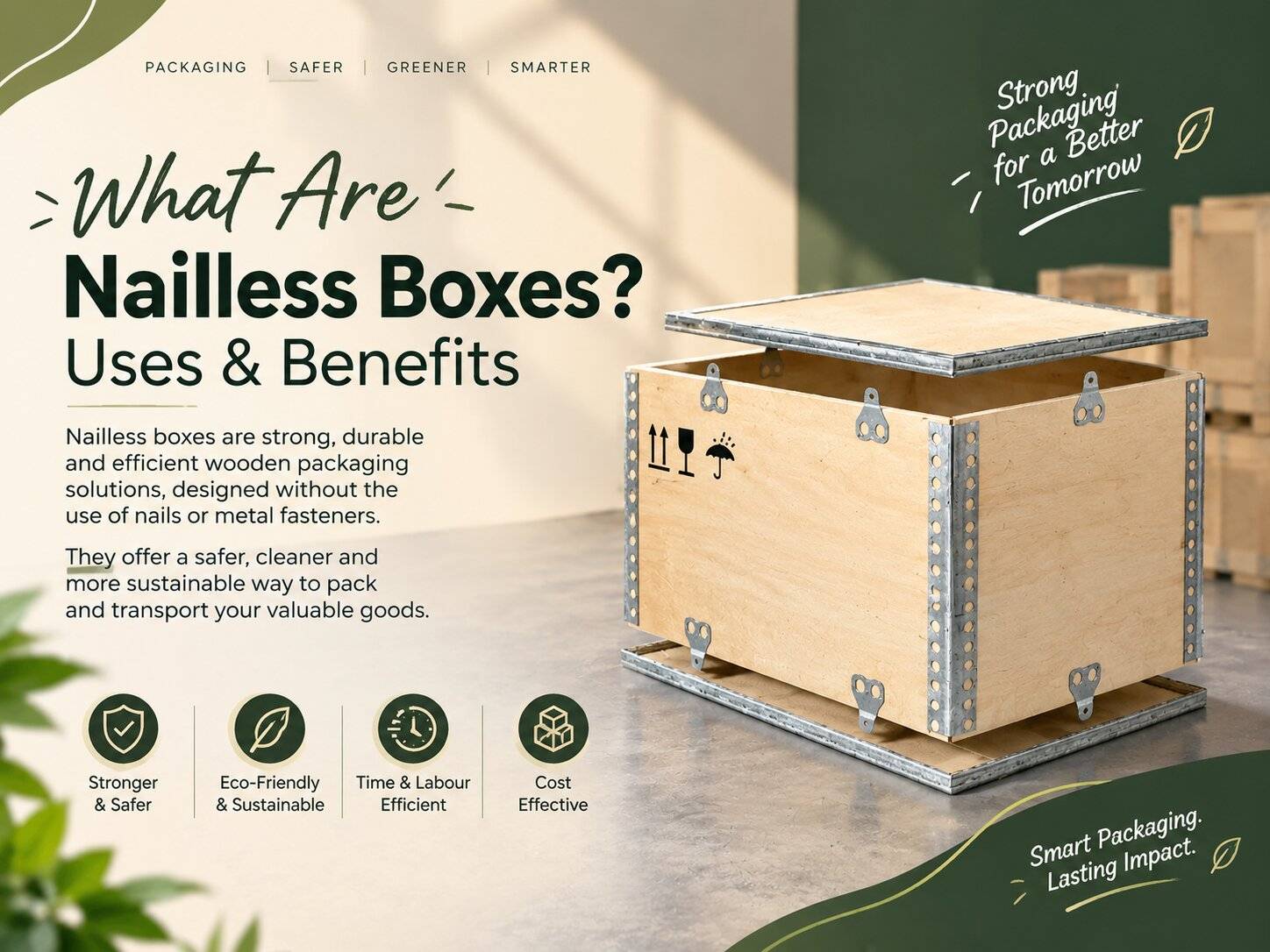 What Are Nailless Boxes? Uses & Benefits | Ficus Pax